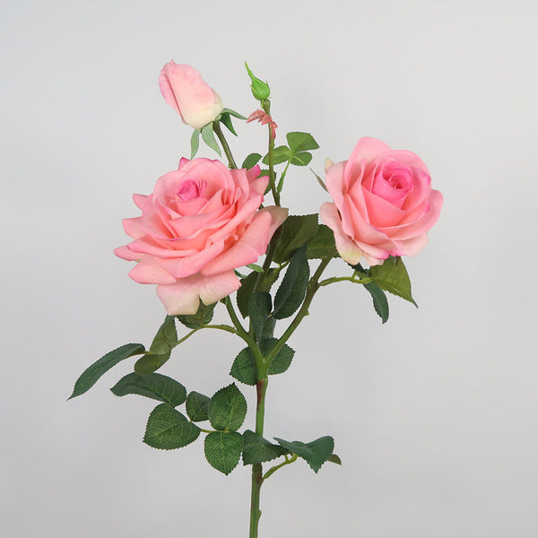 Wedding props realistic rose bouquet 3 lychee roses home decoration wedding flowers fake flowers.