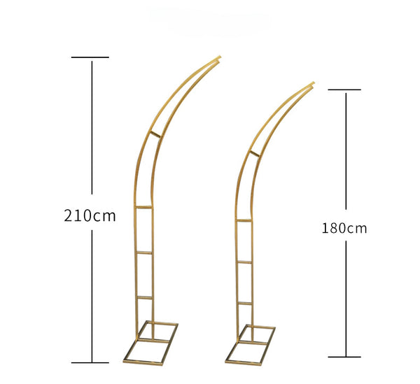 New wedding wedding iron props horn horn flower arch background decoration screen stage ornaments