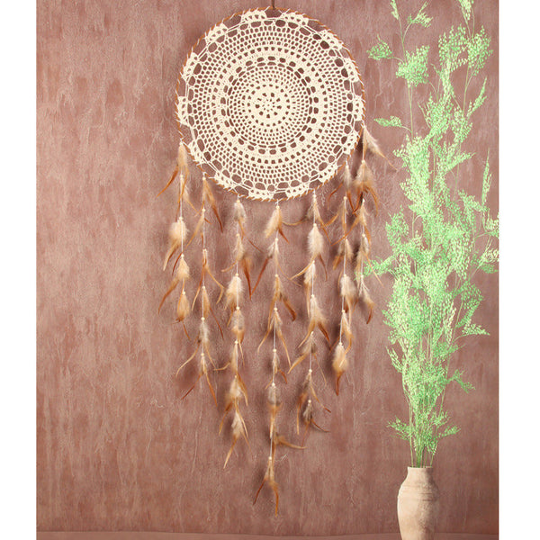 Wedding props 40 cm sharp hair Mori Dream Catcher living room pendant wedding wedding scene decoration props background wall hanging