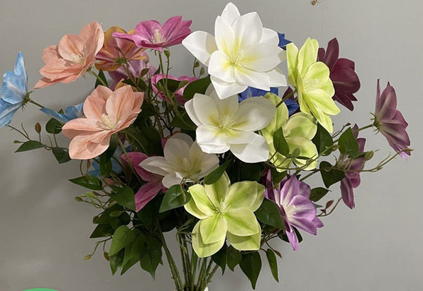 Wedding props wire lotus wedding simulation flower soft decoration lucky bucket home decoration flower material photography background wall decoration
